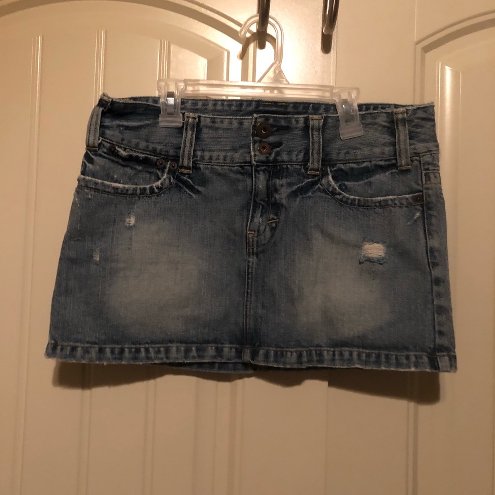 American Eagle Denim 2000 Mini Skirt